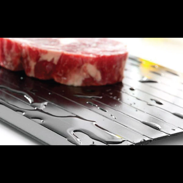 ¡Descongele tus alimentos con estilo y facilidad: Bandeja para Descongelar Alimentos. 🍽️!