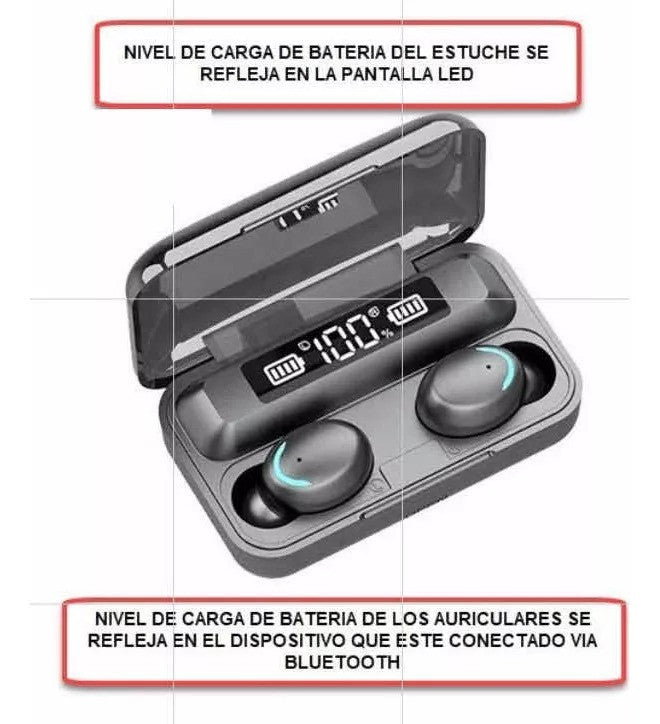 Audífonos Inalámbricos F9: ¡Música sin Límites! 🎶🔥