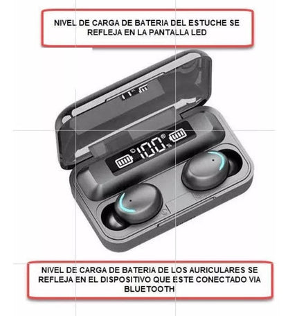 Audífonos Inalámbricos F9: ¡Música sin Límites! 🎶🔥