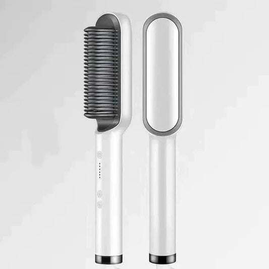 ¡Cepillo Alisador Mágico: Transforma Tu Cabello al Instante!